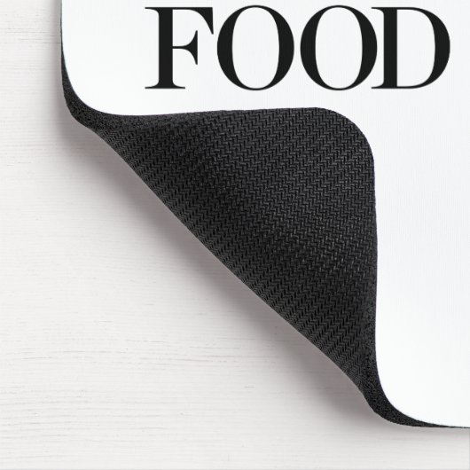 Voedsel = Liefde Muismat (Hoek)