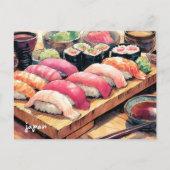 voedsel massa mailing japanse briefkaarten (Voorkant)