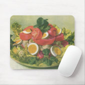 voedsel, organisch gemengd groen mengzout muismat (Met muis)