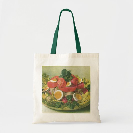voedsel, organisch gemengd groen mengzout tote bag (Voorkant)