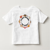 Voedsel over de hele wereld kinder shirts (Voorkant)