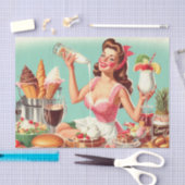  voedsel pin-up illustratie tissuepapier (Craft)