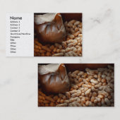 Voedsel - Pinda's Visitekaartje (Voorkant / Achterkant)