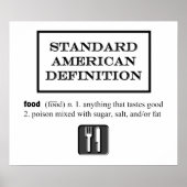 Voedsel? Poster (Voorkant)