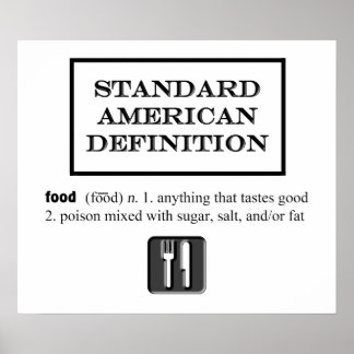 Voedsel? Poster