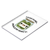 Voedsel Puns Pickle My Fancy Grappige Voedsel Pun Notitieboek (Linkerzijde)