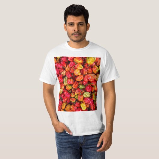  voedsel t-shirt (Voorkant volledig)