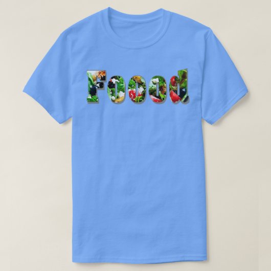 voedsel t-shirt (Design voorkant)