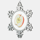 VOEDSEL TOEPASSEN TIN SNEEUWVLOK ORNAMENT (Rechts)