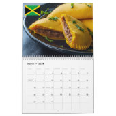 Voedsel uit de hele wereld kalender (Mar 2026)