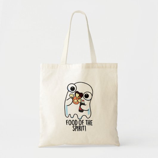 Voedsel Van De Geest Grappige Geest Punt Tote Bag (Voorkant)