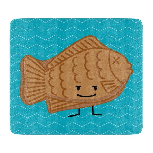 Voedsel van het Festival van de Cake van Taiyaki Snijplank (Voorkant)