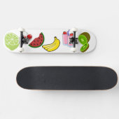 Voedsel van het Lot van het Dessert van de Skateboard (Horizontaal)