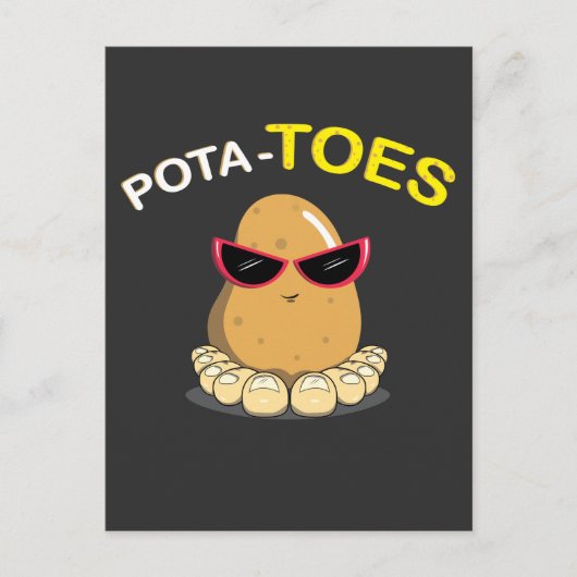 Voedsel van paardenbonen briefkaart (Voorkant)