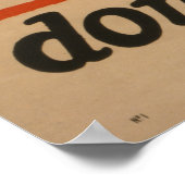 Voedsel - Verspil het niet , 1917 uit ons Collecti Poster (Hoek)