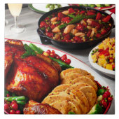 Voedsel vieren tegeltje (Voorkant)