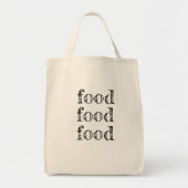 Voedsel Voedsel Canvas Grocery Store Canvas tas (Voorkant)