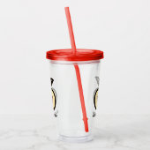 Voedsel voor de teelt van Logo Acrylknollen Acryl Drinkbeker (Links)