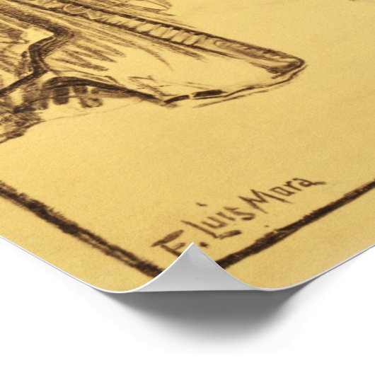 VOEDSEL VOOR FRANKRIJK! Propaganda uit de oude Twe Poster (Hoek)