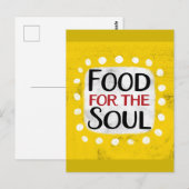 Voedsel voor het Soul Briefkaart (Voorkant / Achterkant)