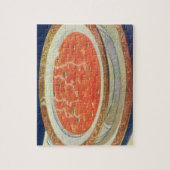  voedsel, warme Bowl van tomatensoep met erwten Legpuzzel (Verticaal)