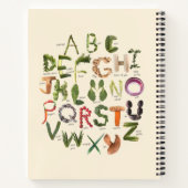 Voedselalfabet - Eet Gezonde Vruchten en Groenten Notitieboek (Achterkant)