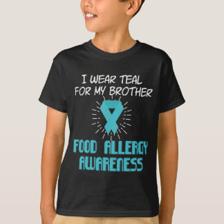 Voedselallergie — Broer T-Shirt-lijst T-shirt