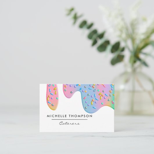 Voedselcatering Visitekaartje (Staand voorkant)