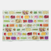 Voedselconservenpotten - Groen Theedoek (Horizontaal)