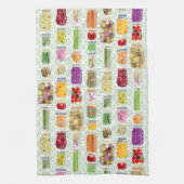 Voedselconservenpotten - Groen Theedoek (Verticaal)