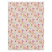 Voedselconservenpotten - Roze Tafelkleed (Voorkant)