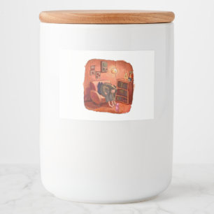  VOEDSELCONTAINER ETIKET