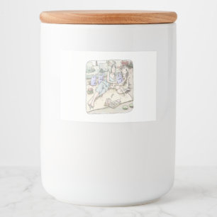  VOEDSELCONTAINER ETIKET