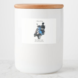 Voedselcontainerlabel (7,6 cm x 5,1 cm) voedselcontainer etiket