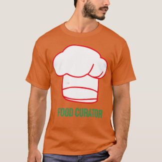 Voedselcurator Chef Embleem familie T-shirt