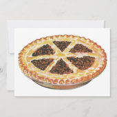  voedseldessert, vers gebak Pecan Pie (Voorkant)