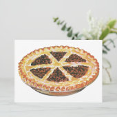 voedseldessert, vers gebak Pecan Pie (Staand voorkant)