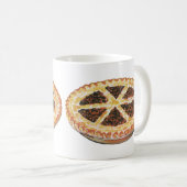  voedseldessert, vers gebak Pecan Pie Koffiemok (Voorkant rechts)