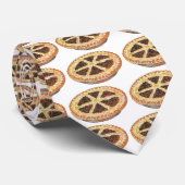  voedseldessert, vers gebak Pecan Pie Stropdas (Opgerold)