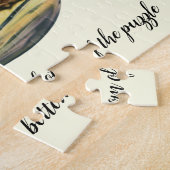  voedseldesserts, bananengespleten kersen legpuzzel (Zijkant)