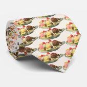  voedseldesserts, bananengespleten kersen stropdas (Opgerold)