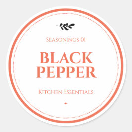 Voedseletiketten, etiketten voor potten, etiketten