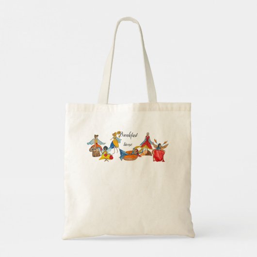 Voedselfeeën Tote Bag (Achterkant)