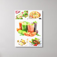 Voedselfotografie verse gezonde levende maaltijden