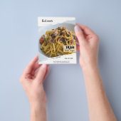 Voedselgebeurtenis Flyer (Hand)