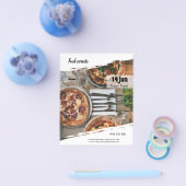 Voedselgebeurtenis Flyer (Enkel)