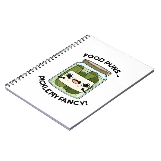 Voedselgrappen Augurk Verwennen Mijn Fantasie Grap Notitieboek (Linkerzijde)