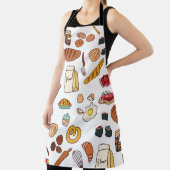  voedselillustraties: naadloos patroon. schort (Insitu)
