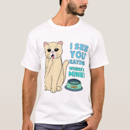 Voedselinspecteur Cat | T-Shirt