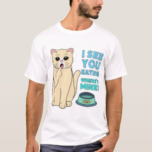 Voedselinspecteur Cat T-Shirt